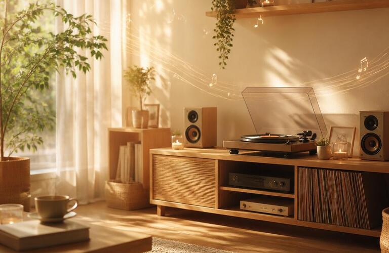 心地よい音に包まれる、至福のひととき。