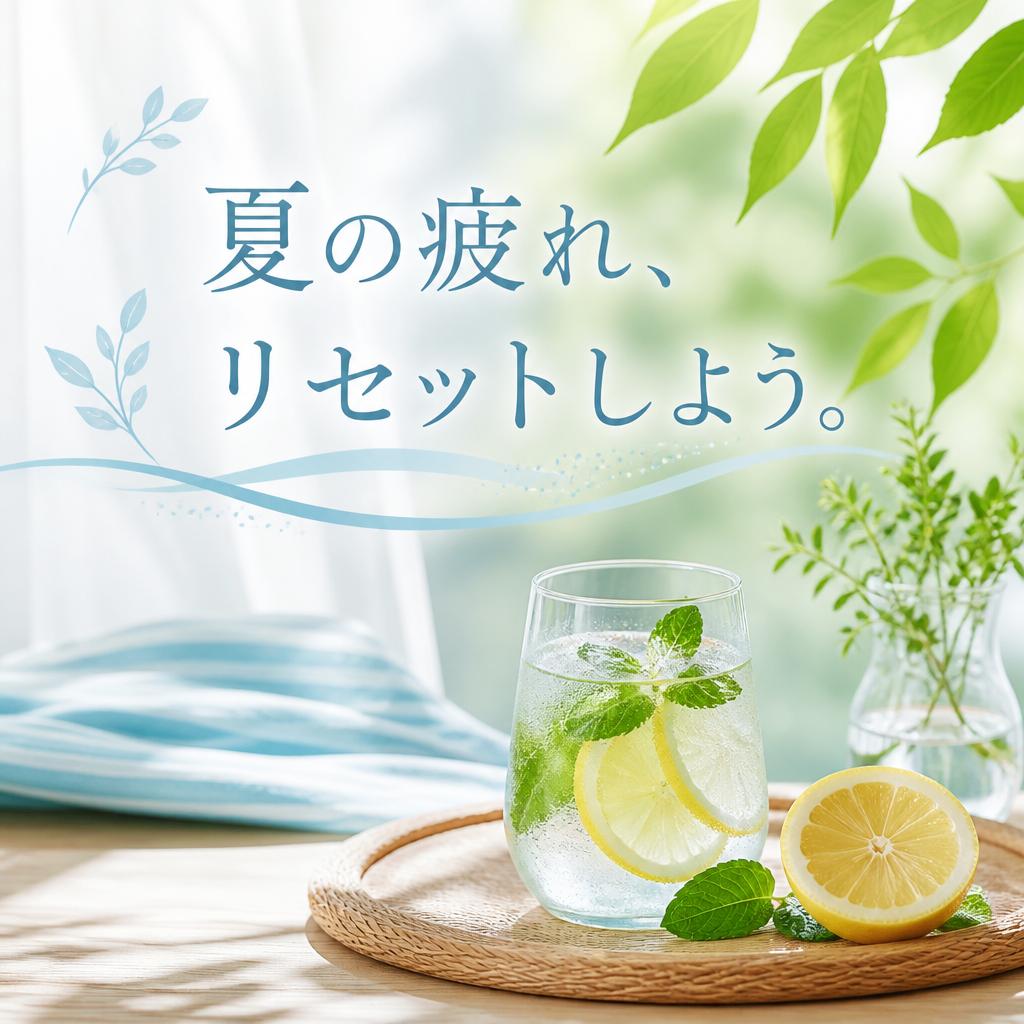 夏の疲れ、リセットしよう。